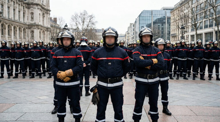 Grève sapeurs pompiers