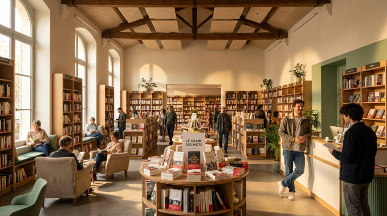 Réouverture de la librairie Grain des Mots à Montpellier